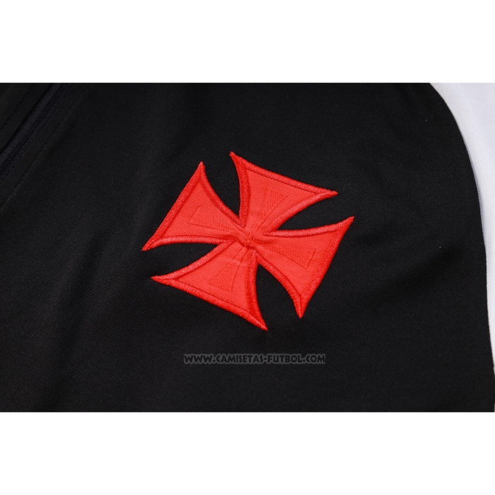 Chandal de Sudadera del CR Vasco da Gama 2023-2024 Negro